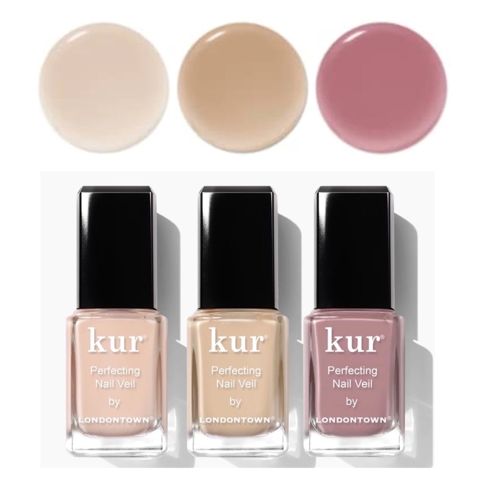Londontown Perfecting Nail Veil Trio Nail Lakur Trio -  3pc Set